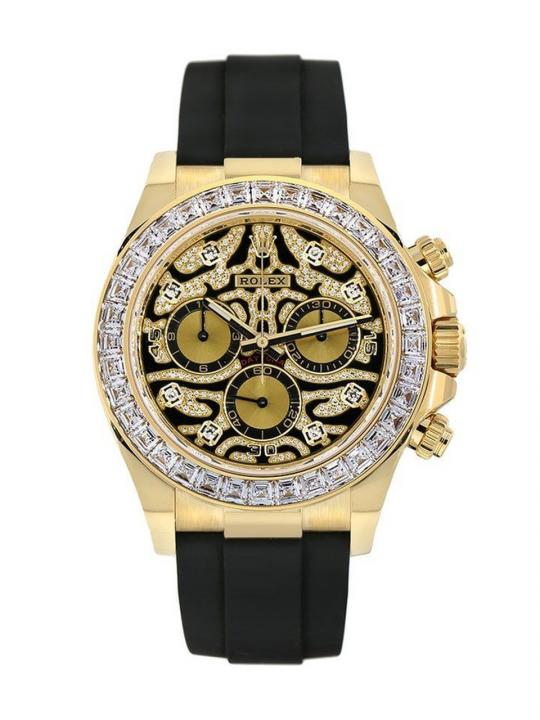 Ro*ex Eye Of The Tiger Silicon Belt Edition Premium Quality Luxury Watch luxurystuffs.in