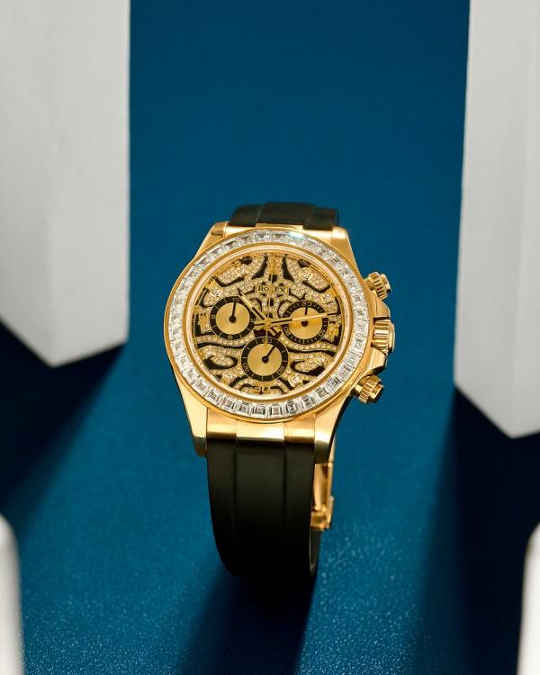 Ro*ex Eye Of The Tiger Silicon Belt Edition Premium Quality Luxury Watch luxurystuffs.in