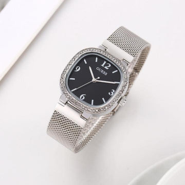Guess Tapestry Silver Black