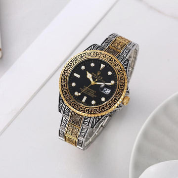 Role_x Oyster Vintage 2Ton-Gold-Black