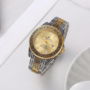 Role_x Oyster Vintage 2Ton-Gold-Gold