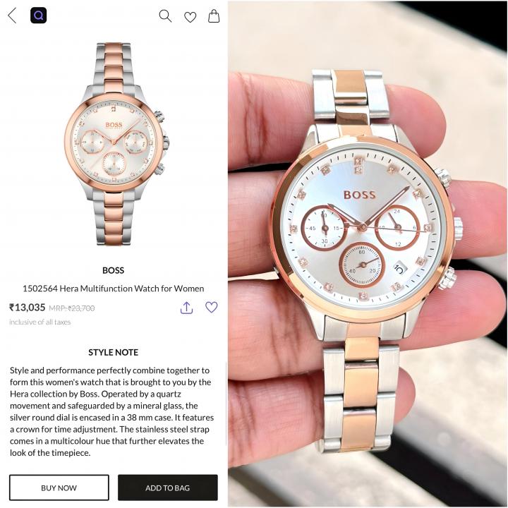 Hugobos_s Womens Hera Multifunction Catalog Model
