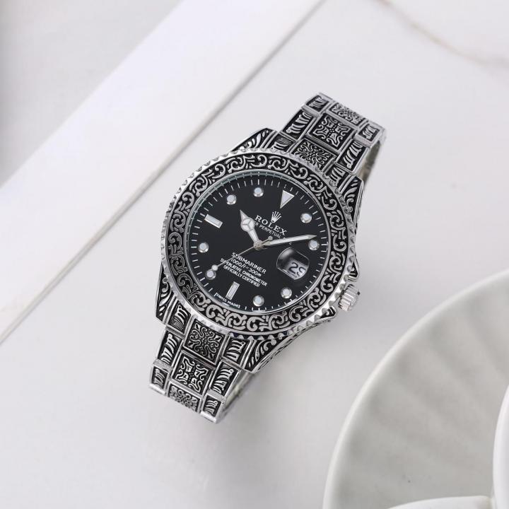 Role_x Oyster Vintage Silver-Black