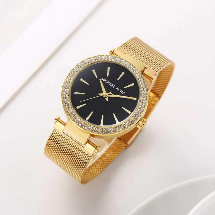 Michael_Kors Darci Gold-Black