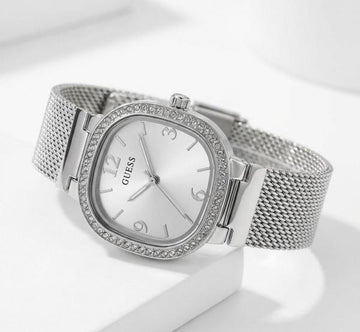 Guess Tapestry Silver White
