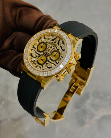 Ro*ex Eye Of The Tiger Silicon Belt Edition Premium Quality Luxury Watch luxurystuffs.in